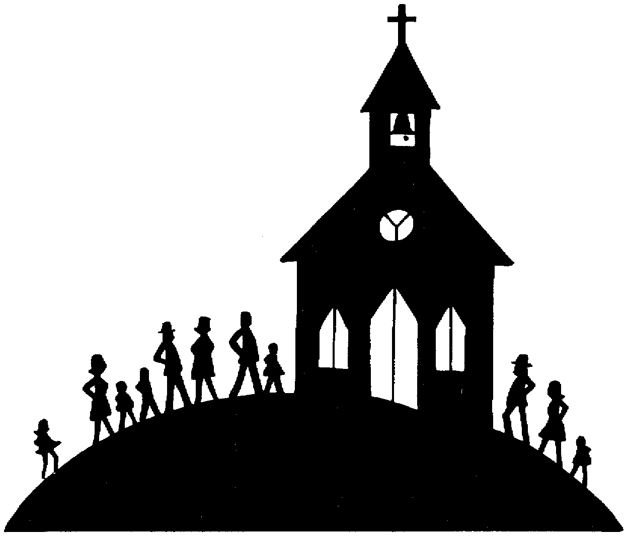 church silhouette clip art free - photo #18